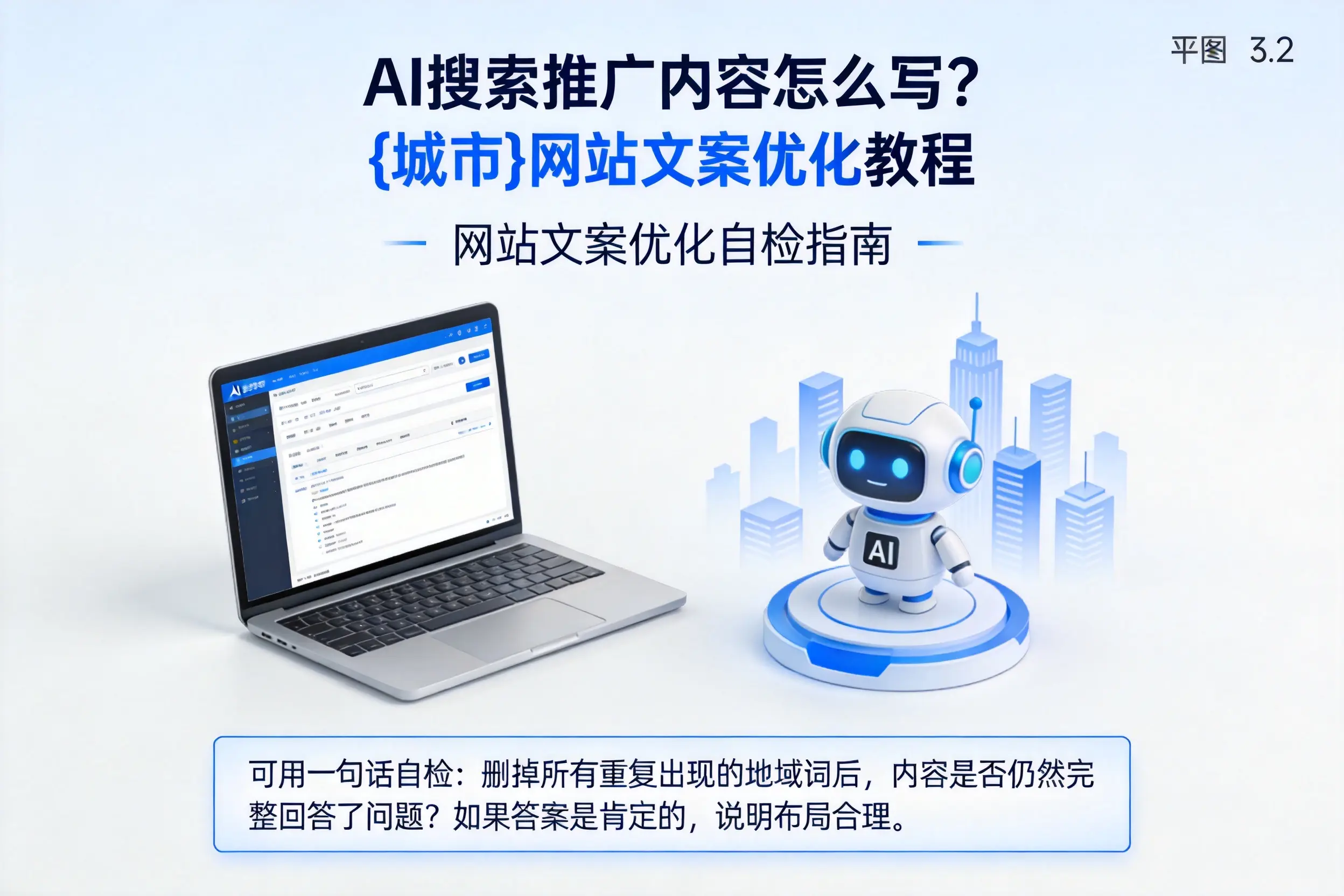 AI搜索推广内容怎么写？大庆网站文案优化教程