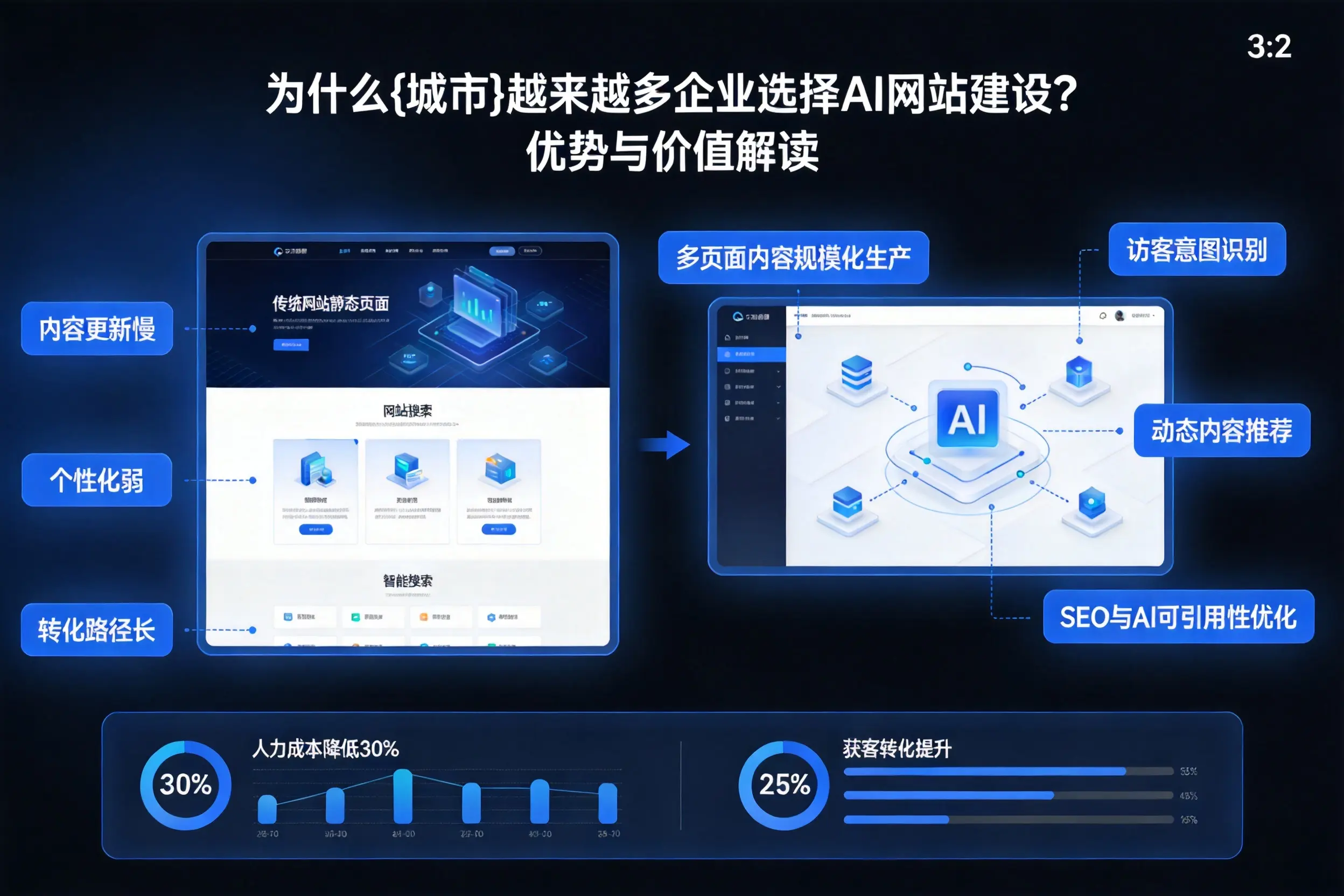 为什么大庆越来越多企业选择AI网站建设？优势与价值解读