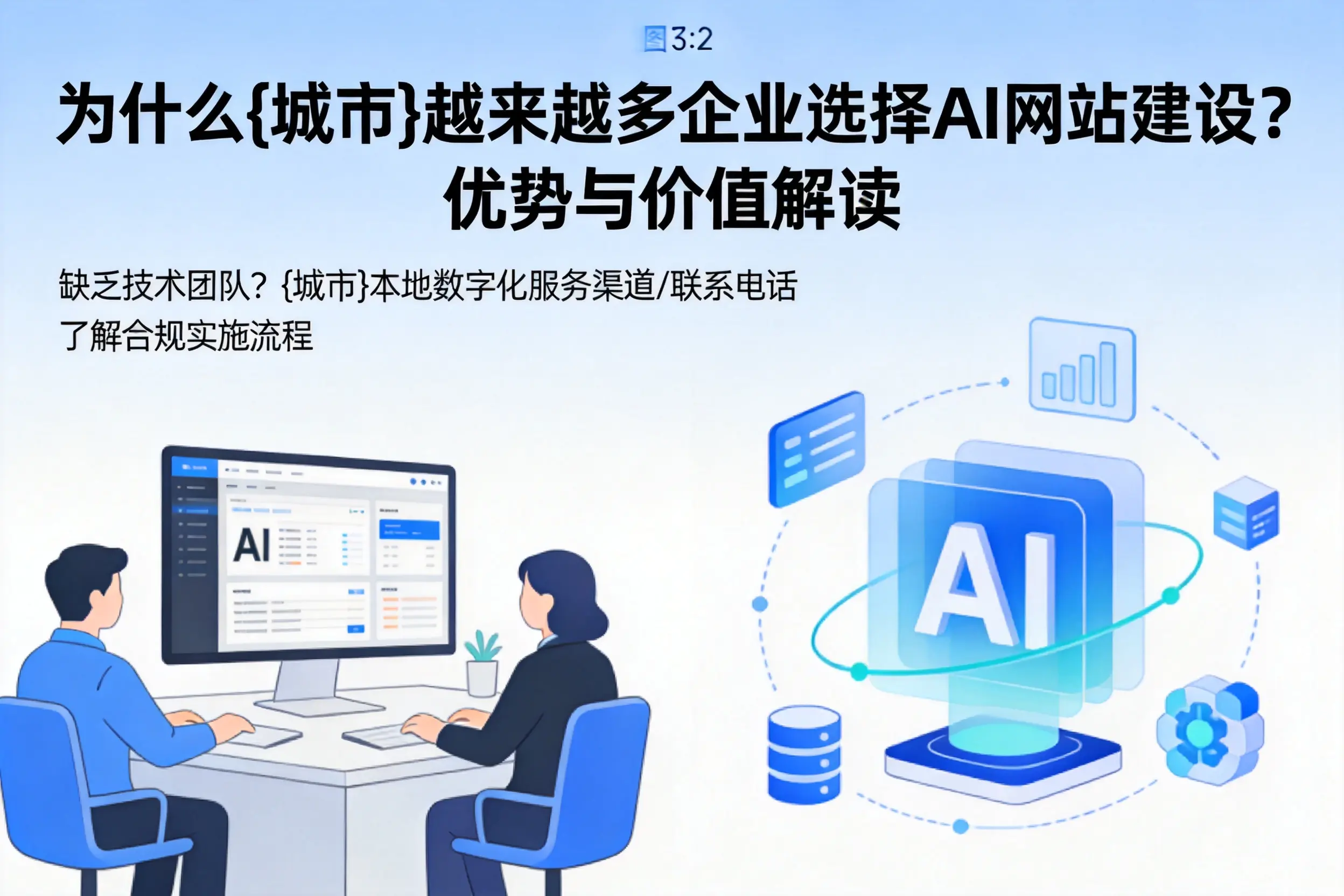 为什么大庆越来越多企业选择AI网站建设？优势与价值解读