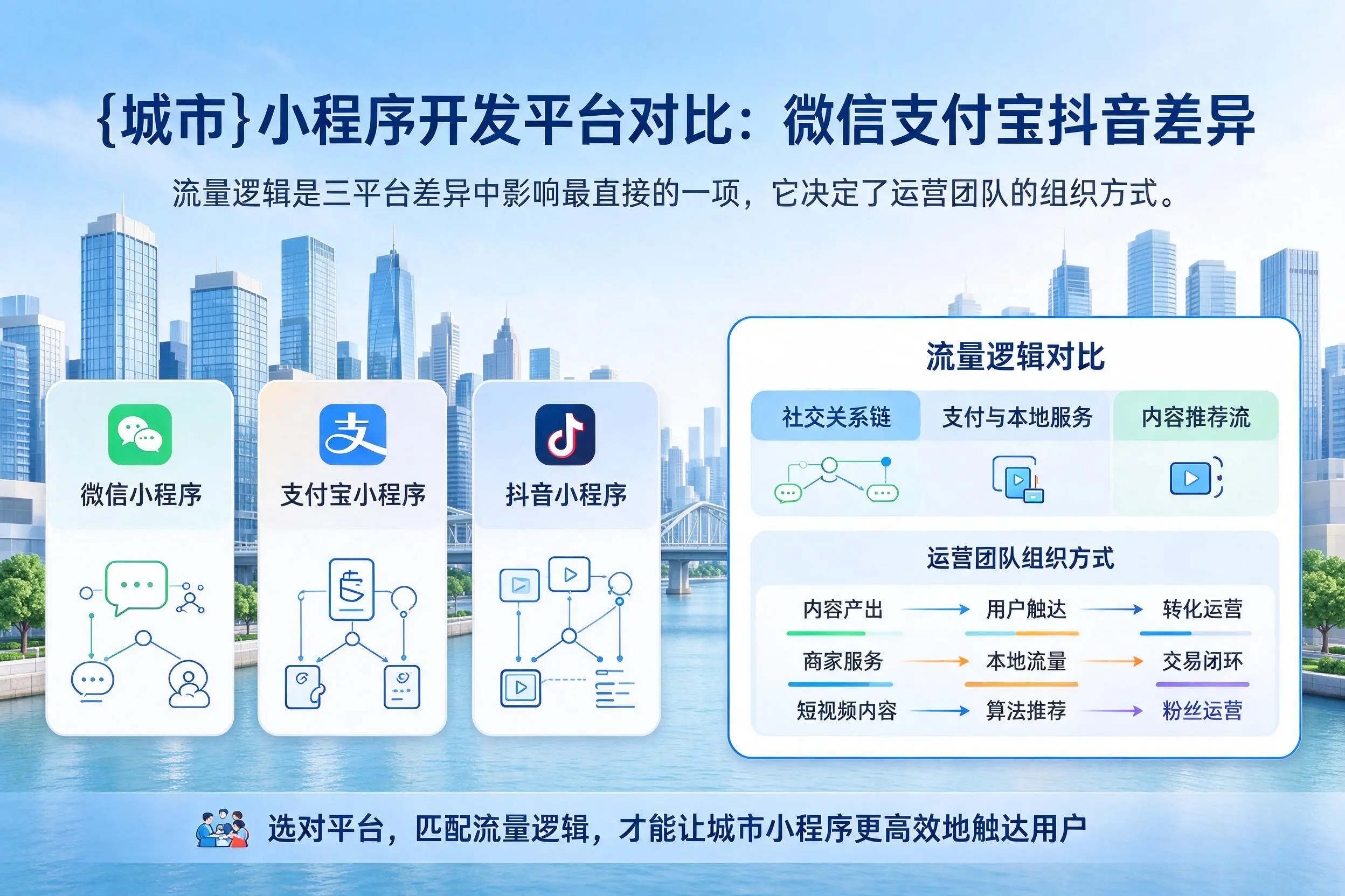 大庆小程序开发平台对比:微信支付宝抖音差异
