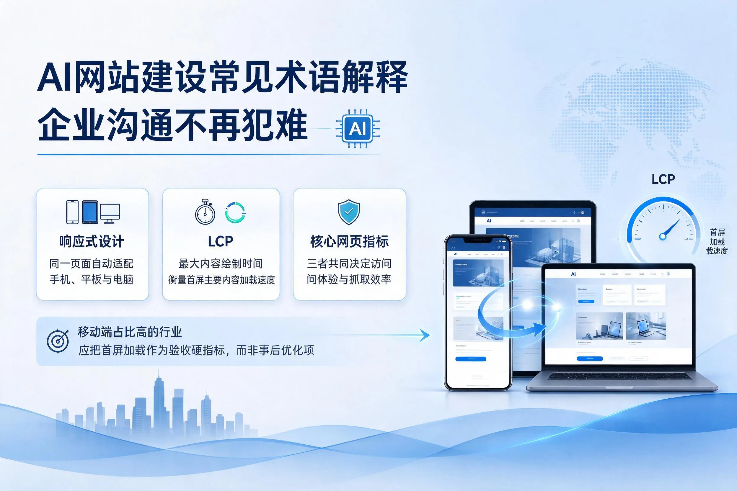 AI网站建设常见术语解释,大庆企业沟通不再犯难